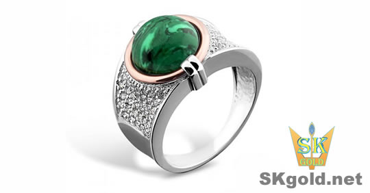 SKgold Master Ювелирная Мастерская в Киеве Малахит